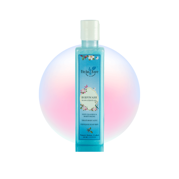 BODYWASH- SEAWATER PEARL- ALL DAY LONG MOISTURIZATION- FOR ALL SKIN TYPES- TREATS BODY ACNE