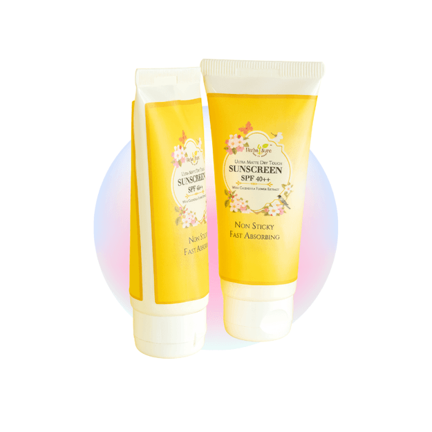 ULTRA MATTE DRY TOUCH SUNSCREEN SPF 40++ with Calendula flower extract