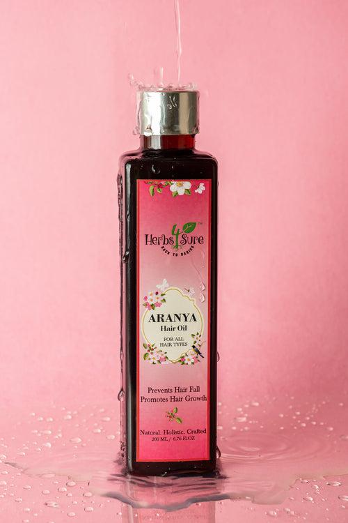 ARANYA HAIR OIL-RESCUE HAIRFALL - PROMOTES REGROWTH