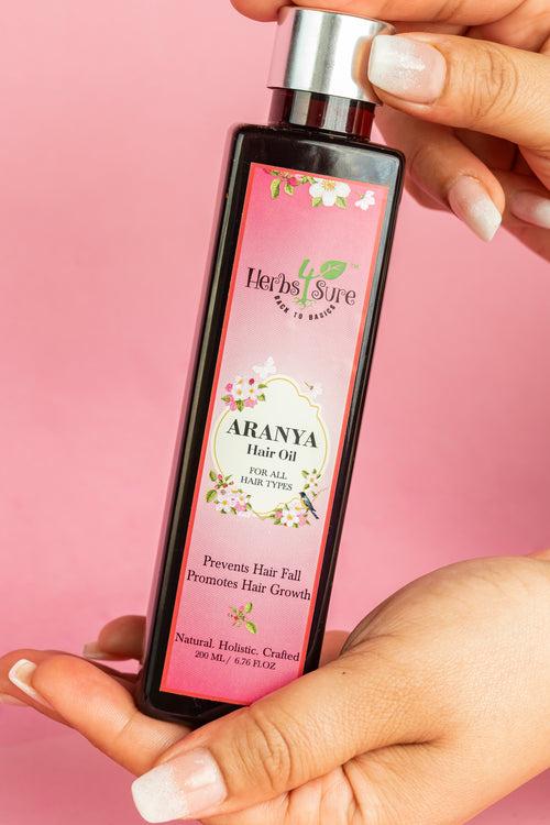 ARANYA HAIR OIL-RESCUE HAIRFALL - PROMOTES REGROWTH