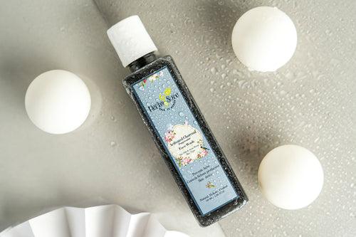 FACE WASH ACTIVATED CHARCOAL PEPPERMINT for  OILY ACNE PRONE SKIN- Best suited for Teenagers