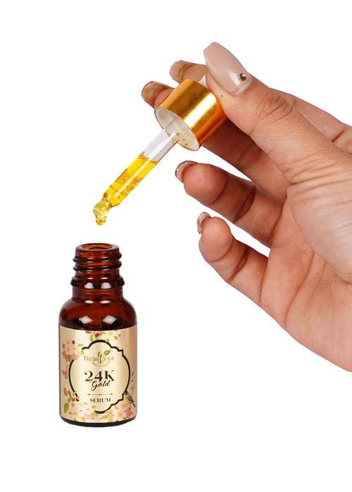 24K GOLD FACE SERUM- ANTI AGING SERUM- FOR GLOWING SKIN- ANTI PIGMENTATION SERUM