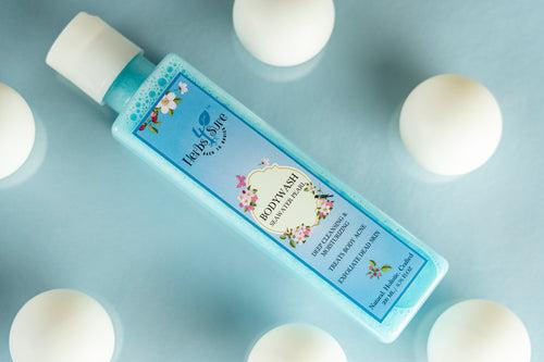 BODYWASH- SEAWATER PEARL- ALL DAY LONG MOISTURIZATION- FOR ALL SKIN TYPES- TREATS BODY ACNE