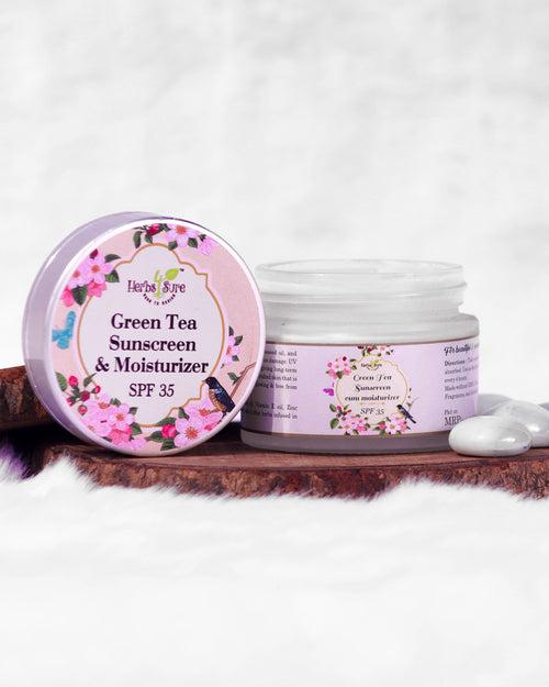 GREEN TEA SUNSCREEN CUM MOISTURIZER SPF 35