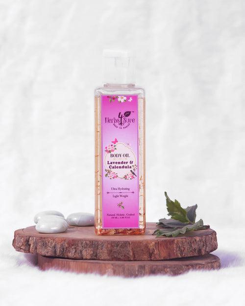 AFTER BATH & BODY OIL- LAVENDER CALENDULA