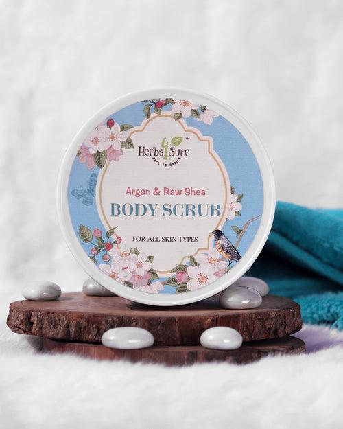 BODY SCRUB ARGAN & RAW SHEA