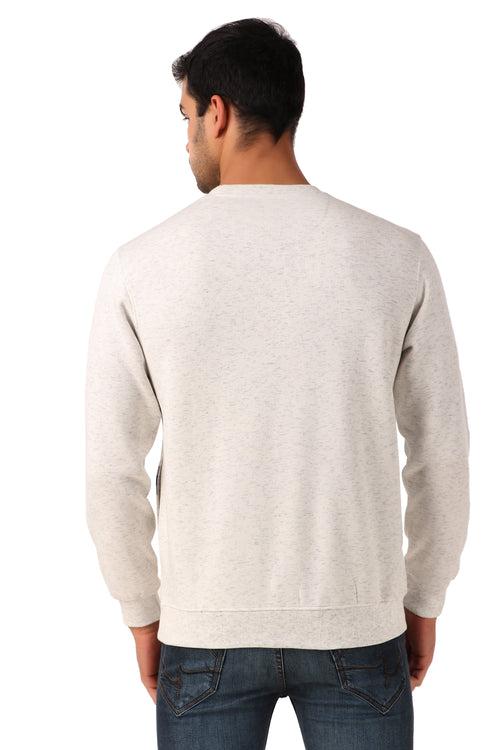 Men's Round Neck Full Sleeve Printed Sweat Shirt