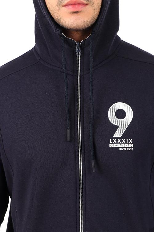 Men's Full Sleeves Hooded Sweatshirt