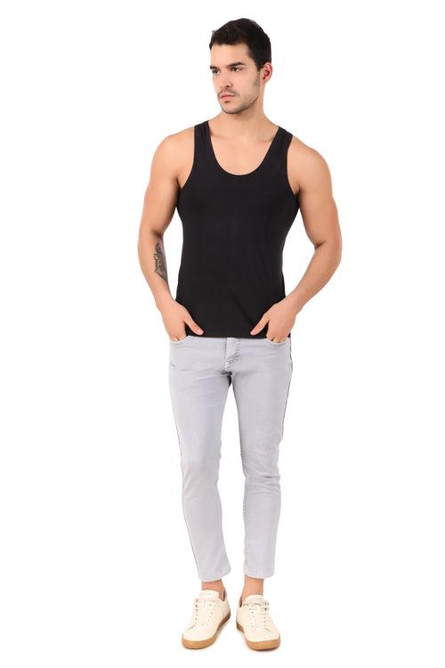 Men's White Vest Pack of 3