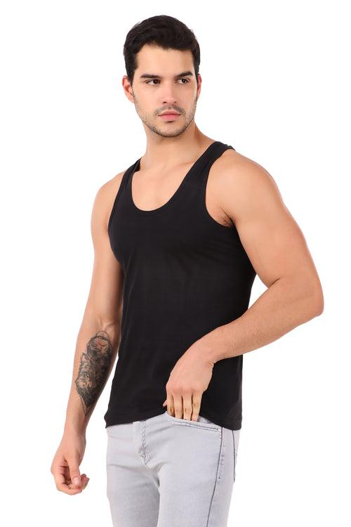 Men's White Vest Pack of 3