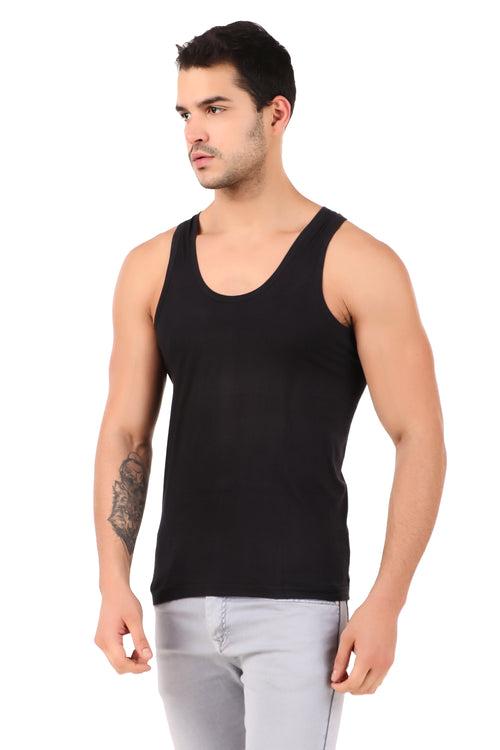 Men's White Vest Pack of 3