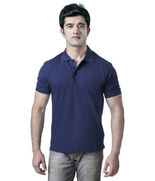 DV8 Navy Blue Polo T-shirt