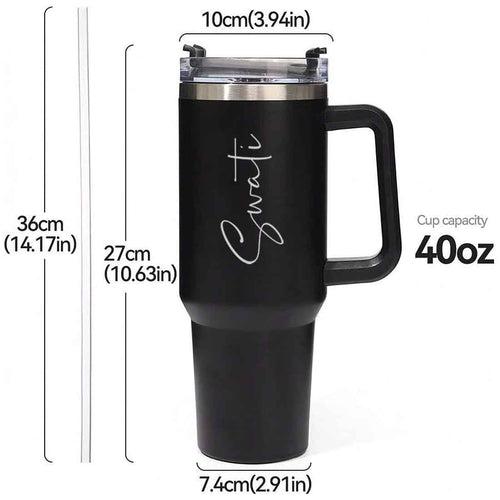 Nutcase Customized Insulated Mug for Coffee Large Travel Cups 1200ml