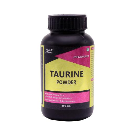 Healthvit Fitness Taurine Powder 100gm – Unflavoured