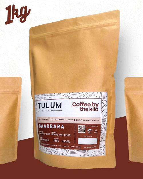 Baarbara HSD 1 Kg |  Nutty & Balanced | Coffee by the Kilo