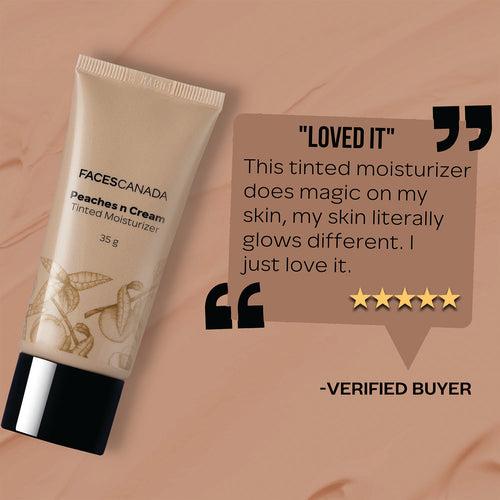 Peaches N Cream Tinted Moisturizer - Light