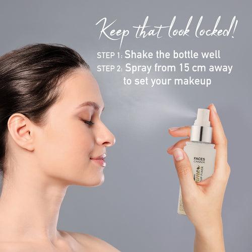 Ultime Pro Shimmer Makeup Fixer Spray