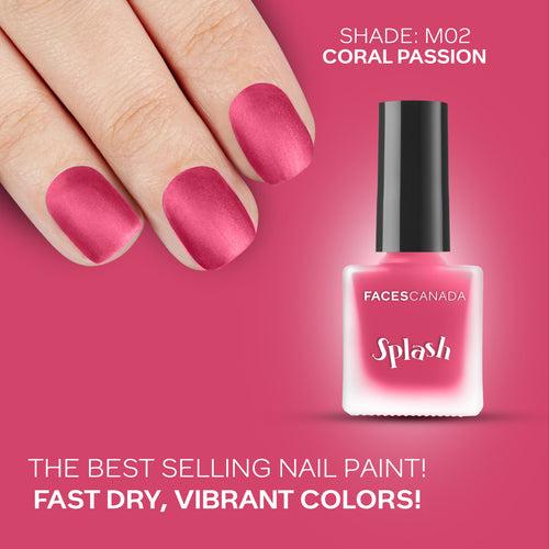 Ultime Pro Splash Matte Nail Enamel