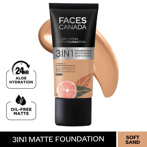 3 in 1 All Day Hydra Matte Foundation