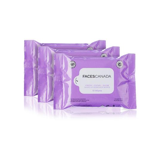 Fresh Clean Glow Makeup Remover Wipes