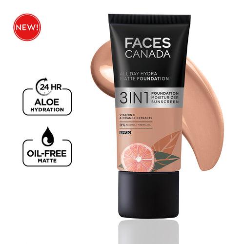3 in 1 All Day Hydra Matte Foundation