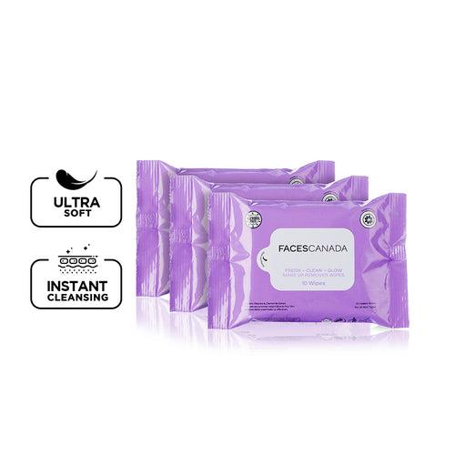 Fresh Clean Glow Makeup Remover Wipes