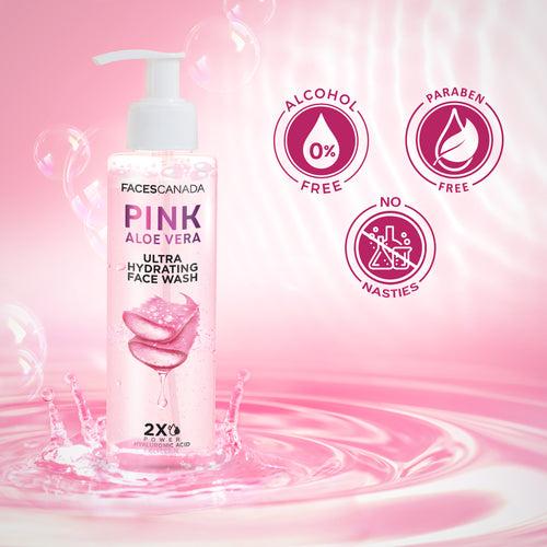 Pink Aloe Vera Ultra Hydrating Face Wash