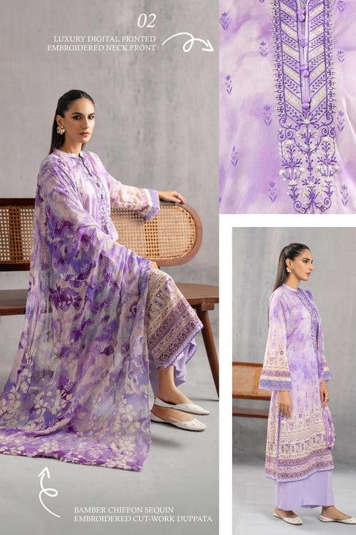 RUHAY SUKHAN LAWN EMBROIDERED COLLECTION 2024