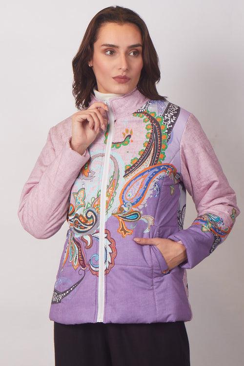 Paisley Fiesta in Pink & Purple Coat