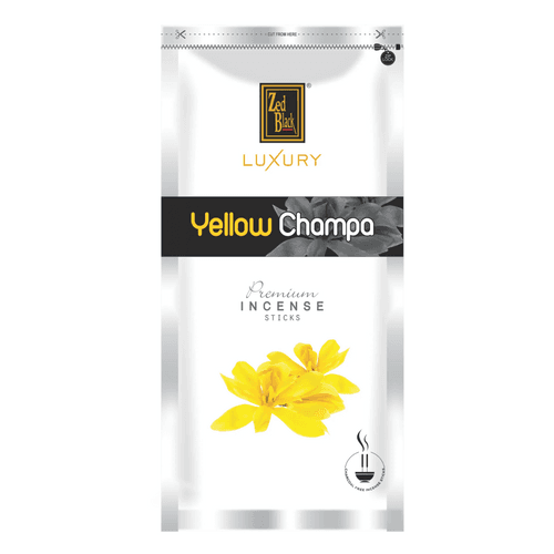 Yellow Champa Agarbatti / Incense Sticks In Resealable Pack