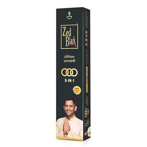 Zed Black Bamboo Agarbatti / Incense Stick (Multicolour)