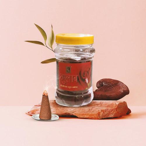 Gulab Dhoop Cone Jar