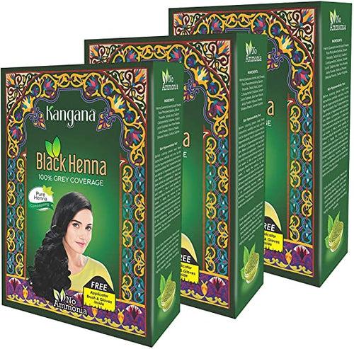 Kangana Black Henna (Pack of 3)