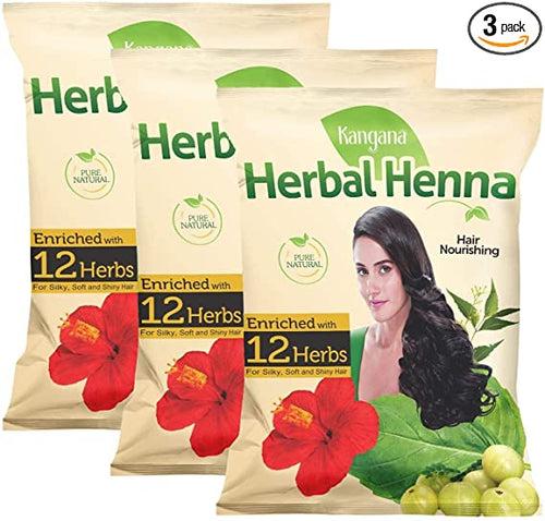 Kangana Herbal Henna 100g (Pack of 3)