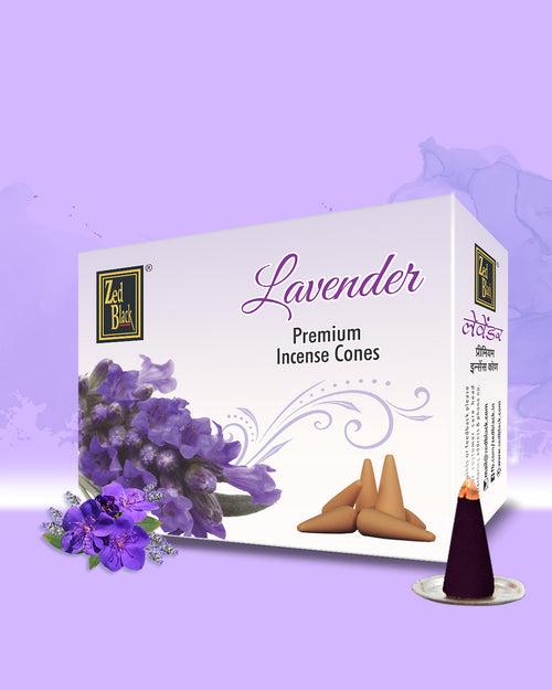 Lavender Dhoop Cone