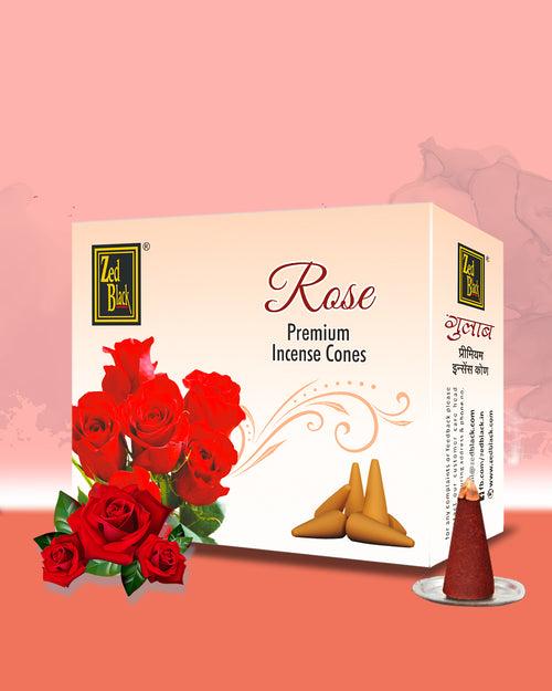 Rose Dhoop Cone