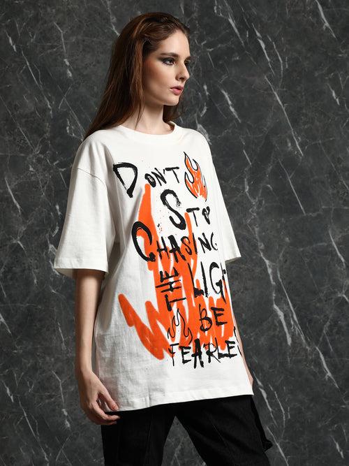 Off-White Chasing Light Oversized T-Shirt