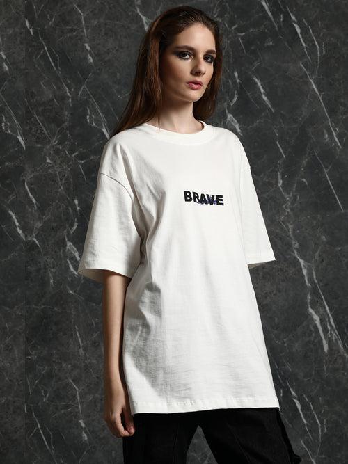 Off-White Brave Oversized T-Shirt
