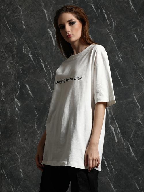 Off-White Bone Oversized T-Shirt