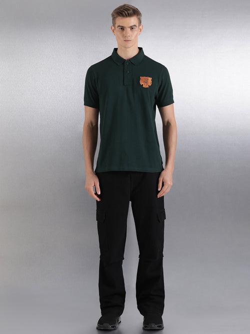 Emerald Solid Regular Fit Polo