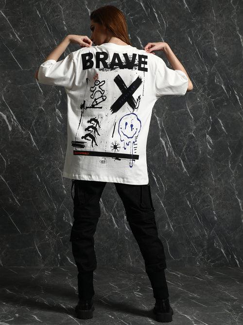 Off-White Brave Oversized T-Shirt