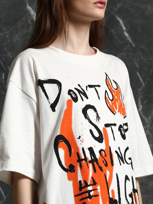 Off-White Chasing Light Oversized T-Shirt