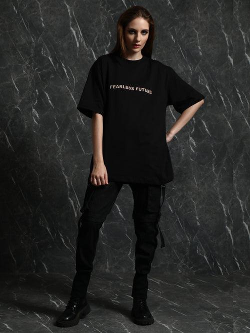 Black Future Oversized T-Shirt