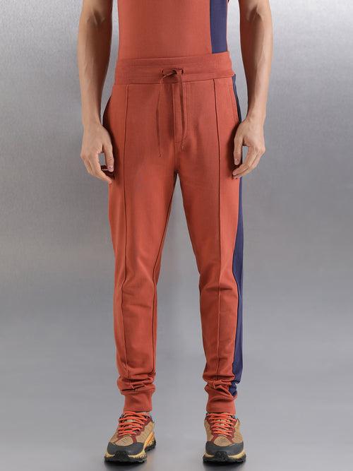 Brown Solid Slim Fit jogger