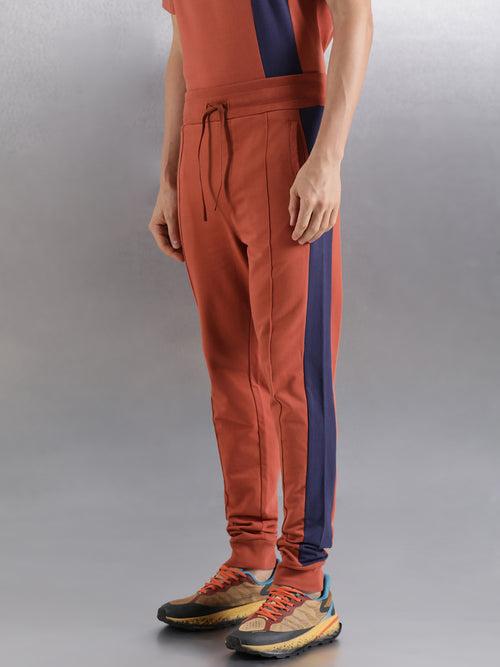 Brown Solid Slim Fit jogger