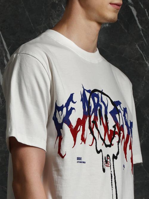 Off-White Fearless Oversized T-Shirt