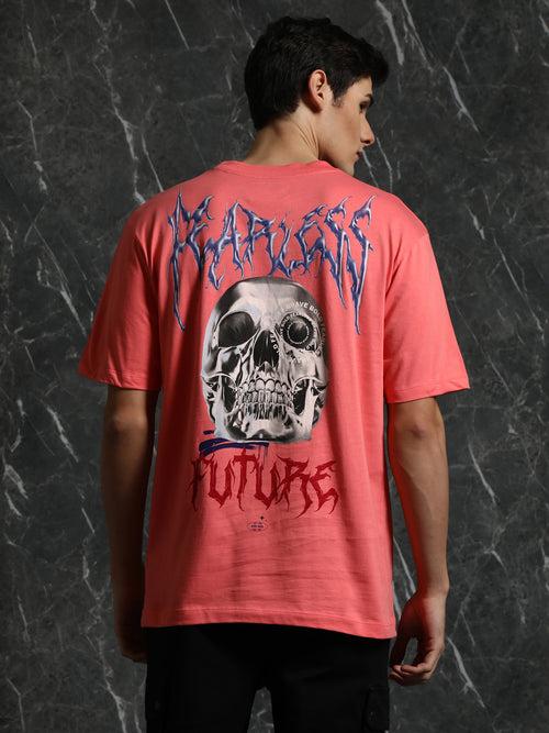 Coral Future Oversized T-Shirt