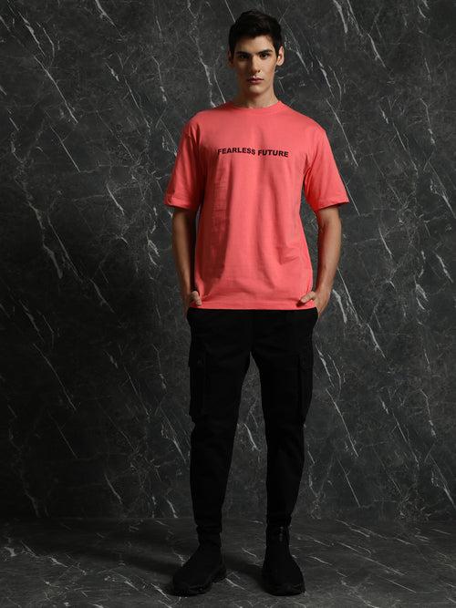 Coral Future Oversized T-Shirt