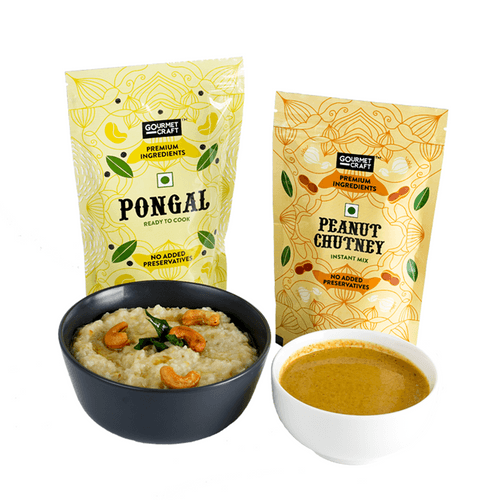 Ready to cook Pongal Mix & Instant Peanut Chutney Mix Combo