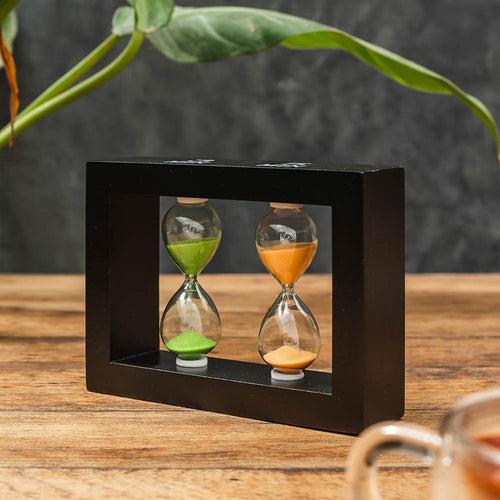 Classic Hourglass Wooden Tea Timer